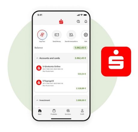 Financial status in the Sparkassen-App